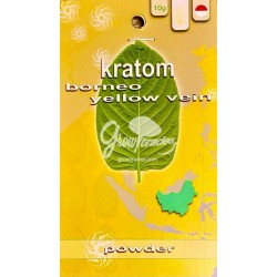 Kratom Borneo Yellow Vein Powder. 10gr