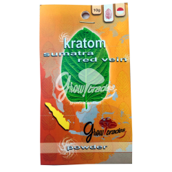 Kratom Sumatra Red Vein Powder. 10gr
