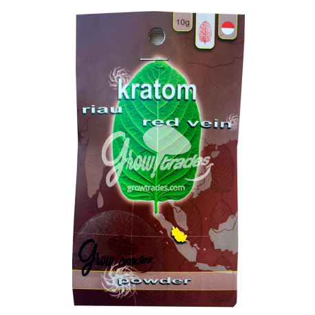 INCIENSO Kratom Riau Vena Roja en polvo. 10gr